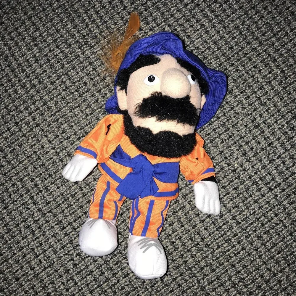 1998 Campus Critters Virginia Cavaliers The Cavalier Mascot Plush Beanbag Toy 8